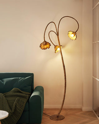 Artistic Lotus Leaf Floor Lamp Arkstarhome