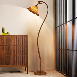 Artistic Lotus Leaf Floor Lamp Arkstarhome