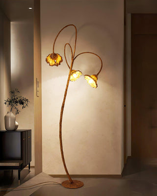 Artistic Lotus Leaf Floor Lamp Arkstarhome