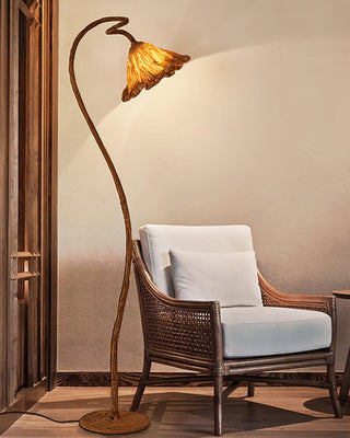 Artistic Lotus Leaf Floor Lamp Arkstarhome