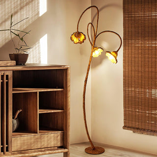 Artistic Lotus Leaf Floor Lamp Arkstarhome