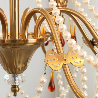 Aureate Amber Crystal Chandelier Arkstarhome