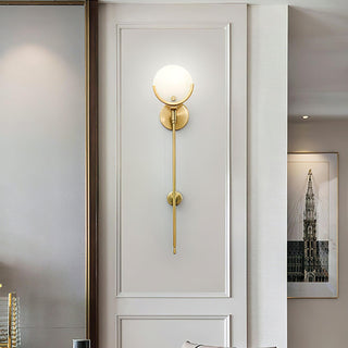 Ava Brass Wall Lamp Arkstarhome