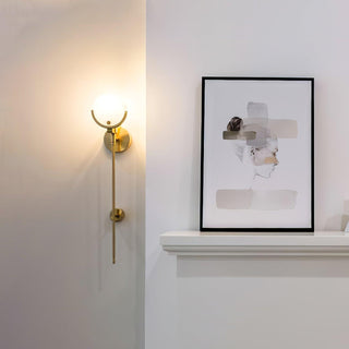 Ava Brass Wall Lamp Arkstarhome