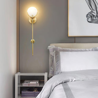 Ava Brass Wall Lamp Arkstarhome