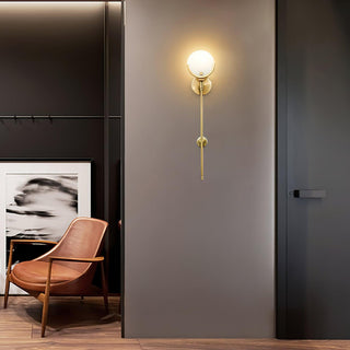 Ava Brass Wall Lamp Arkstarhome