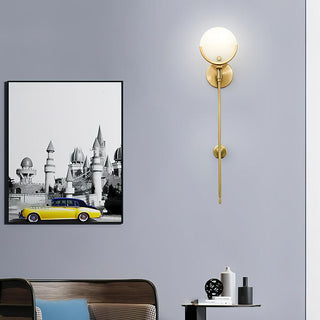 Ava Brass Wall Lamp Arkstarhome