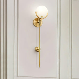 Ava Brass Wall Lamp Arkstarhome