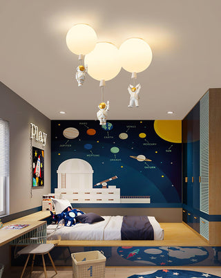 Balloon Glossy Ceiling Light Arkstarhome
