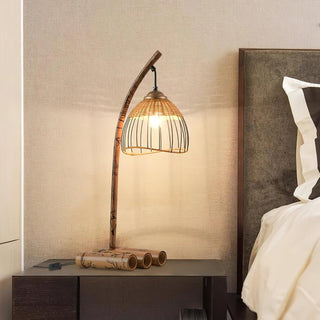 Bamboo Zen Table Lamp Arkstarhome