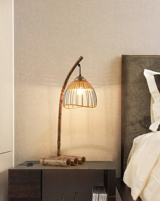 Bamboo Zen Table Lamp Arkstarhome