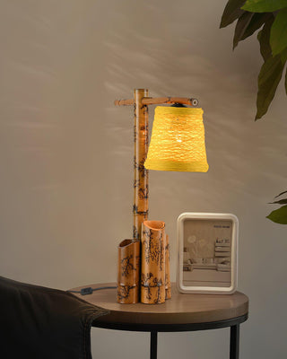 Bamboo Zen Table Lamp Arkstarhome