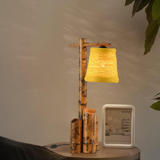 Bamboo Zen Table Lamp Arkstarhome