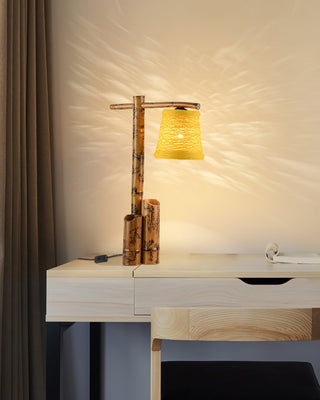 Bamboo Zen Table Lamp Arkstarhome