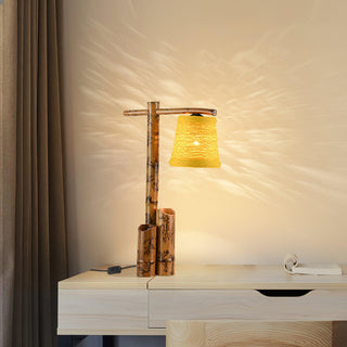 Bamboo Zen Table Lamp Arkstarhome