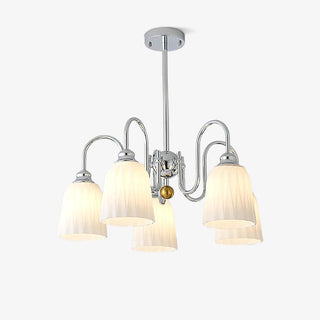 Bauhaus Pleated Chandelier Arkstarhome