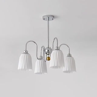 Bauhaus Pleated Chandelier Arkstarhome