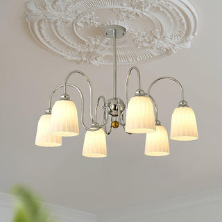 Bauhaus Pleated Chandelier Arkstarhome