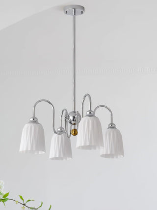 Bauhaus Pleated Chandelier Arkstarhome