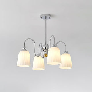Bauhaus Pleated Chandelier Arkstarhome