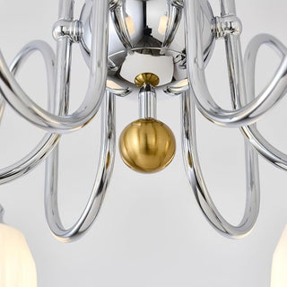 Bauhaus Pleated Chandelier Arkstarhome