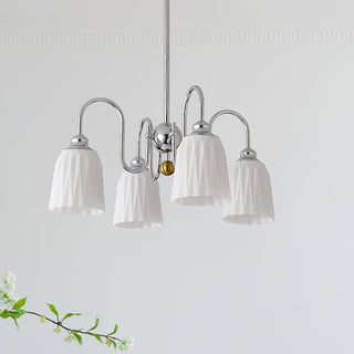 Bauhaus Pleated Chandelier Arkstarhome