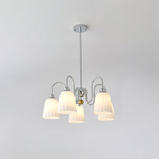 Bauhaus Pleated Chandelier Arkstarhome
