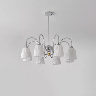 Bauhaus Pleated Chandelier Arkstarhome