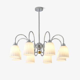 Bauhaus Pleated Chandelier Arkstarhome