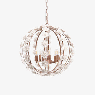 Bianca Floral Orb Chandelier Arkstarhome
