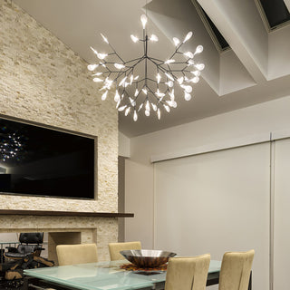 Black Firefly LED Chandelier Arkstarhome