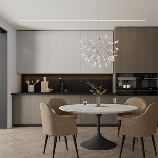 Black Firefly LED Chandelier Arkstarhome