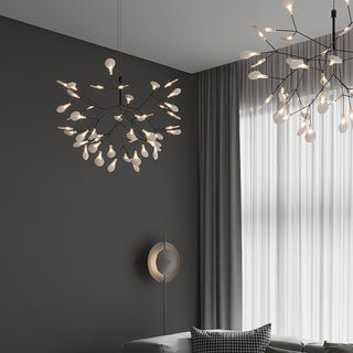 Black Firefly LED Chandelier Arkstarhome