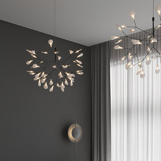 Black Firefly LED Chandelier Arkstarhome