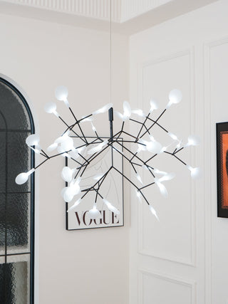 Black Firefly LED Chandelier Arkstarhome