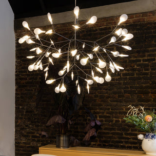 Black Firefly LED Chandelier Arkstarhome