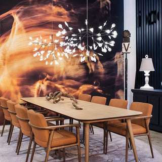 Black Firefly LED Chandelier Arkstarhome
