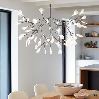 Black Firefly LED Chandelier Arkstarhome