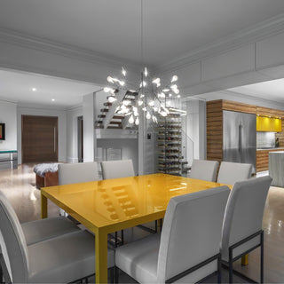 Black Firefly LED Chandelier Arkstarhome