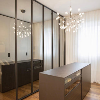 Black Firefly LED Chandelier Arkstarhome