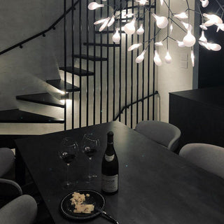 Black Firefly LED Chandelier Arkstarhome