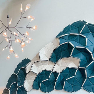 Black Firefly LED Chandelier Arkstarhome
