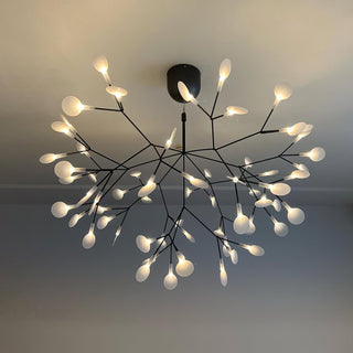 Black Firefly LED Chandelier Arkstarhome
