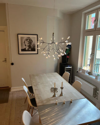 Black Firefly LED Chandelier Arkstarhome