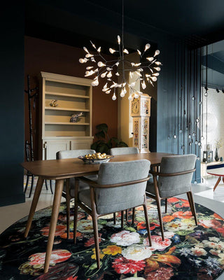 Black Firefly LED Chandelier Arkstarhome