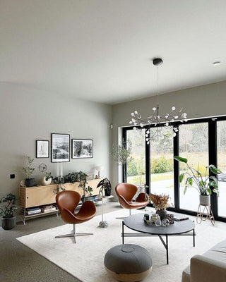 Black Firefly LED Chandelier Arkstarhome