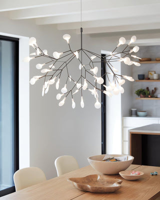 Black Firefly LED Chandelier Arkstarhome