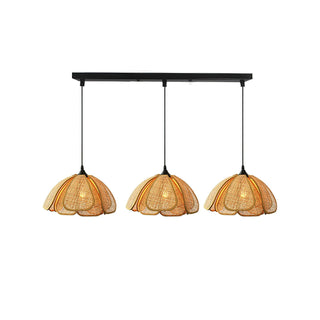 Bloom Rattan Pendant Lamp Arkstarhome