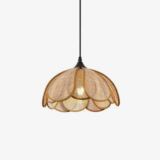 Bloom Rattan Pendant Lamp Arkstarhome