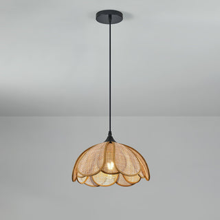 Bloom Rattan Pendant Lamp Arkstarhome
